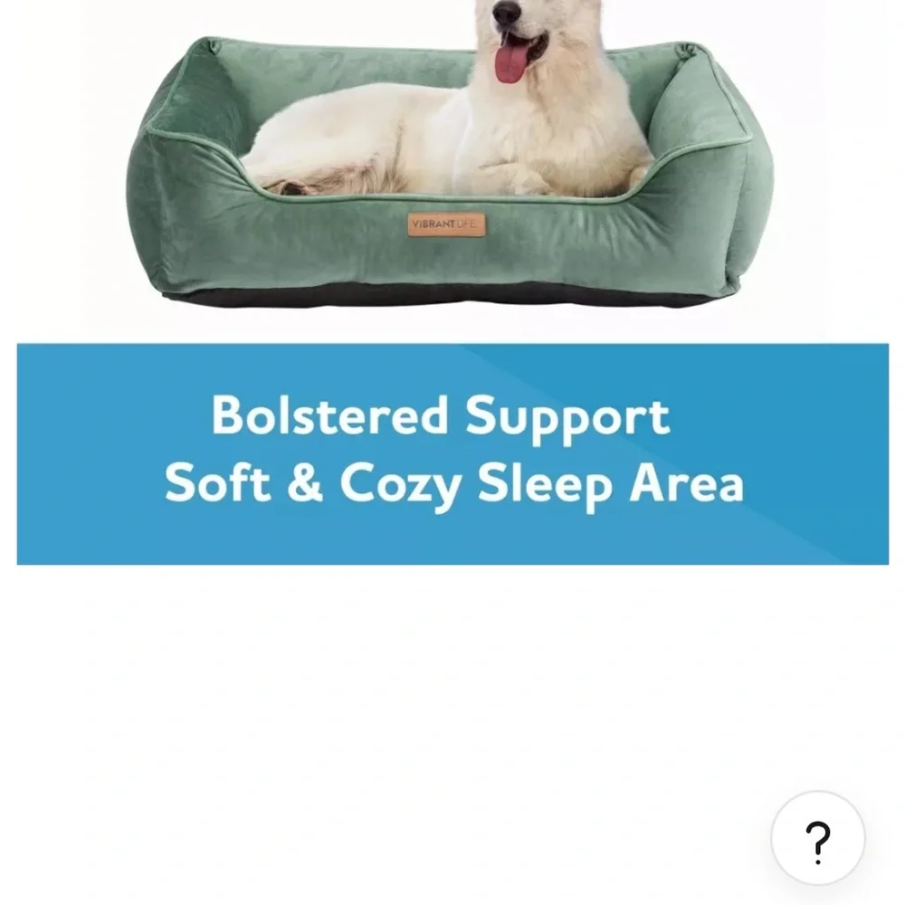 NEW Vibrant Life Pet Bed, Large, 27